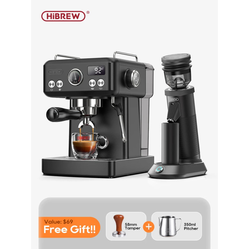 HIBREW H10A: Espresso premium con control de temperatura y volumen